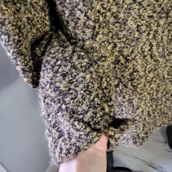 Liz Claiborne Zip Blazer  Shearling Jacket Sz 12 - Picture 12 of 12